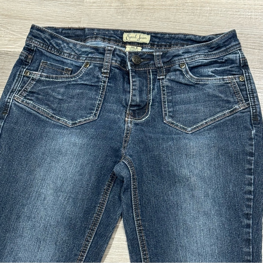 Earl Jeans size 6 low rise bootcut - Picture 4 of 13
